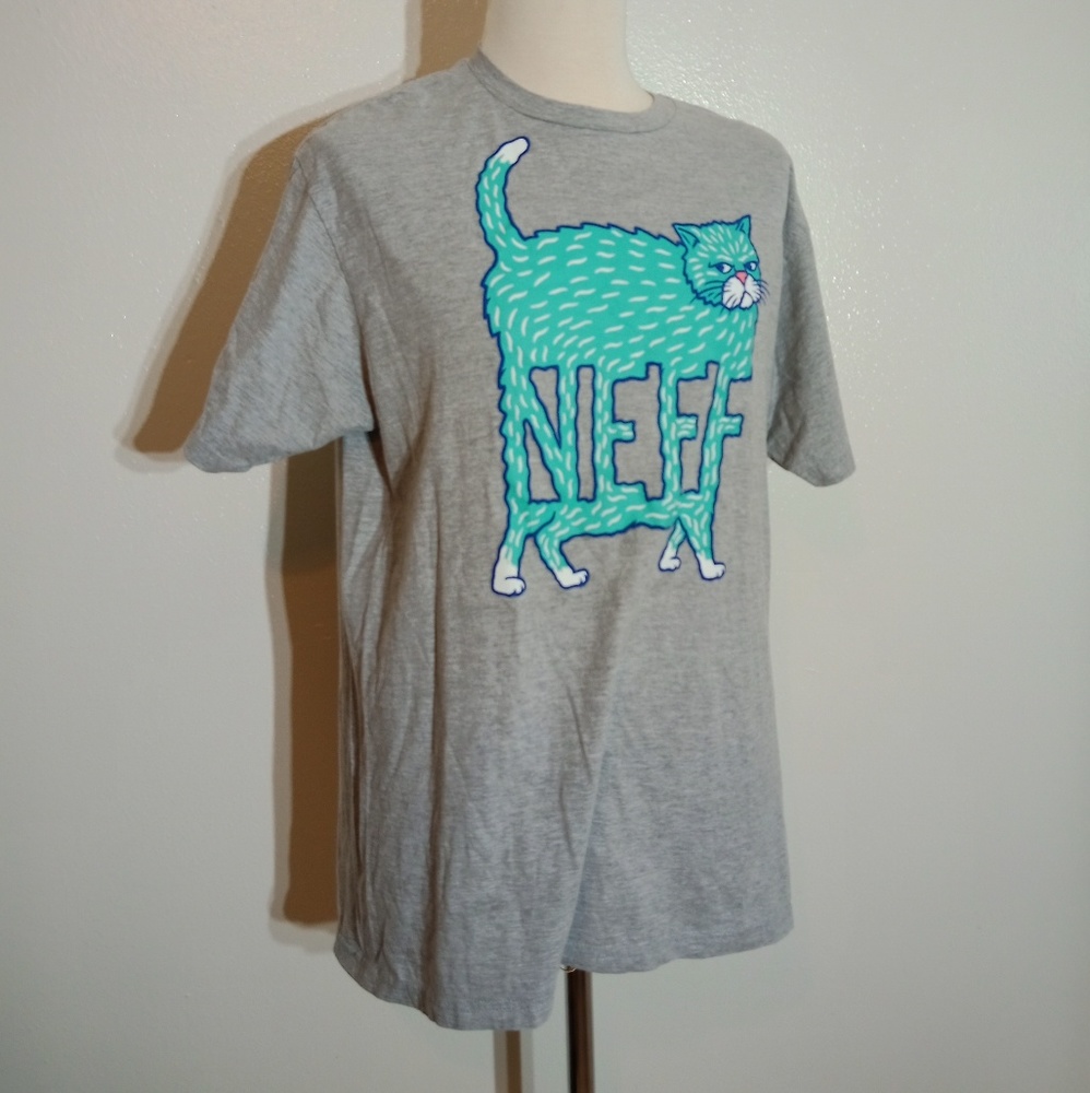 Neff Cat  Shirt L